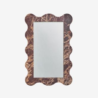 Sklum Espejo De Pared Rectangular En M&aacute;rmol Bayaibe Sklum