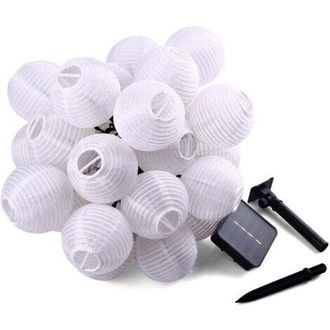 OEM Guirnalda De Luces Solares Para Exteriores, 6 M, 30 Led, Resistente Al Agua, 2 Modos, Para Jard&iacute;n, &Aacute;rboles, Patio, Boda, Fiesta, Festival