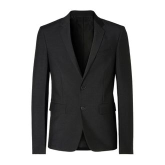 Fendi Blazer de Kid Mohair - Jackets - Hombre - Negro - XL