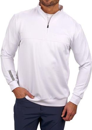 Black Clover Cross Q-Zip in White at Nordstrom, Size Xx-Large