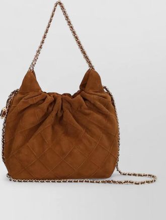 Tory Burch shoulder bag chain strap quilted design