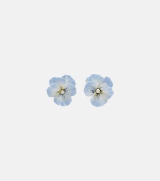 Jennifer Behr Viletta floral earrings
