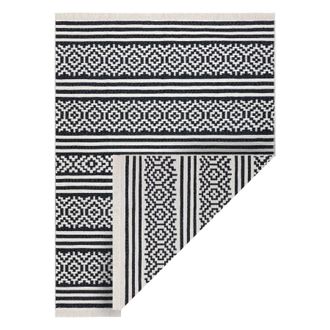RugsX RugsX Twin Rug in Black | Size: 160 cm x 220 cm