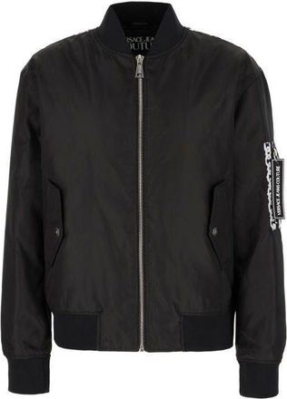 Versace Striped Bomber Jacket