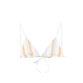 Sir. Striped Triangle Bikini Top