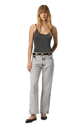 Missoni Tank Top In Viscose And Lam&eacute; Blend in Silver at Nordstrom, Size 40 It