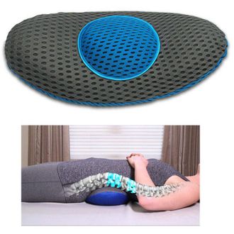 Trade Shop Trade Shop - Cuscino Per Schiena Supporto Lombare Memory Foam Ortopedico Ginocchia Lavabile