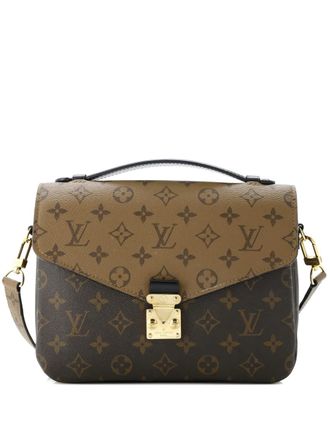 Louis Vuitton Pochette Metis Reverse Monogram Canvas crossbody bag - Bruin