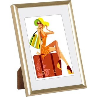 Woltu Woltu - Marcos De Fotos 21x29.7 Cm A4 Para Pared Y Mesa Decoraci&oacute;n Del Hogar Juego De 5 Marco De Foto Moderno De Estilo Para Fiestas Cumplea&ntilde;os Boda R