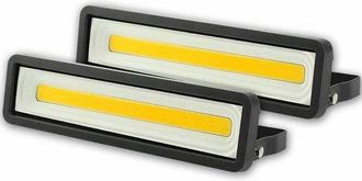 OEM Juego De 2 Focos Led Para Exterior De 50 W Y 4000 Lm, Potente Foco Led Para Exterior De 220 V, Resistente Al Agua Ip66, Iluminaci&oacute;n De Seguridad En Bl