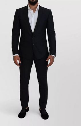 Dolce & Gabbana silk wool slim-fit suit