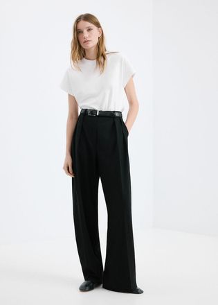 Mango Maglietta cotone maniche corte bianco - Donna - XXS - MANGO