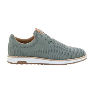 Rehab Schoenen, Heren, Groen, 42 EU, Heren Khaki Gebreide Sneakers