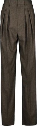 Saint Laurent Mujer, Pantalones, Marrón, Talla: L