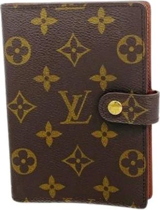 Louis Vuitton Pre-owned Accessories, unisex, Brown, Size: ONE SIZE Pre-owned Canvas Home-Office