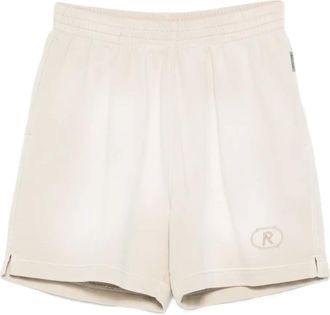 Represent Shorts Grand Vintage con vita elasticizzata e logo - Toni neutri