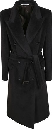Tagliatore Jole Double-Breasted Coat