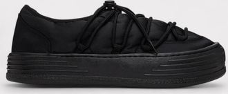 Palm Angels Mens Palm Angels Snow Puffed Sneakers Black - Size: 9