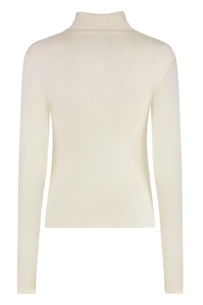 Sablyn Belle Turtleneck - White
