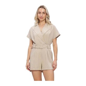 Notre-V Jumpsuits & Playsuits, Dames, Beige, S, Nv-Hennika Jumpsuit