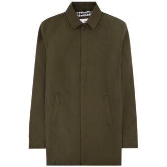 Aquascutum Active Shell Active Mid Trench Army Green Jacket
