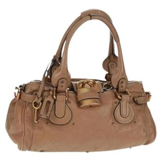Chlo&eacute; Pre-owned Handtas - Dames - Vintage Handtas - Bruin - ONE Size - Leer - Vintage