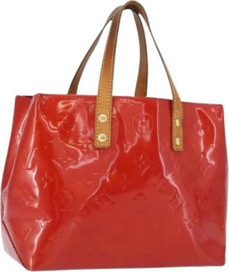 Louis Vuitton Pre-owned Vintage Handtas - Dames - Vintage Handtas - Rood - ONE Size - Leer - Vintage