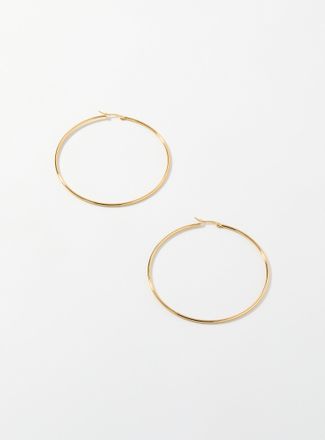 Simons Womens XL hoop earrings