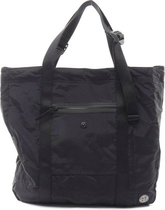 Stone Island Nylon Tote Bag Black