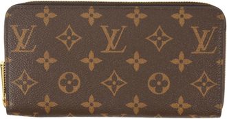 Louis Vuitton Monogram Brown Monogram Long Wallet (Bi-Fold) (Pre-Owned)