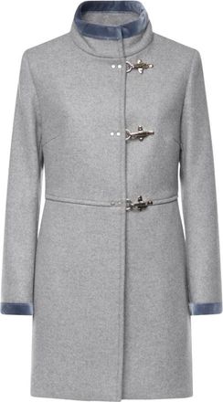 Fay Cappotto Virginia - - Coats - Donna - Grigio - L