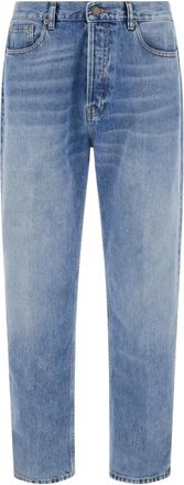 Mauro Grifoni Rechte jeans - Heren - Jeans - Blauw - Maat: W34 Zijde