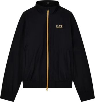 Emporio Armani Core Identity Bomberjack - Heren - Jassen - Zwart - Maat: M Zijde
