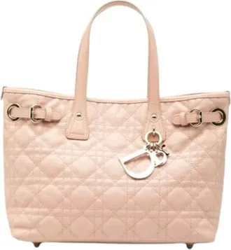 Dior Pre-owned Tote Bags, female, Pink, Size: ONE SIZE Pre-owned Vintage Tote Bag