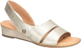 Born Womens Crista Sandals In Light Gold