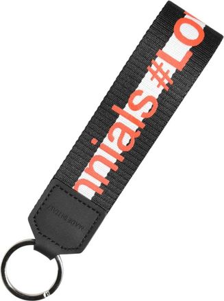 Dolce & Gabbana Prachtige Sleutelhanger - unisex - Sleutelhangers & Tashangers - Zwart - ONE Size - Polyester - Accessoires