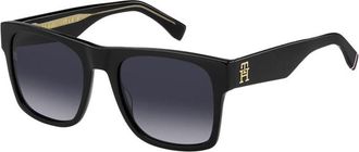 Tommy Hilfiger TH 2118/S 807/9O Womens Sunglasses Black Size 53