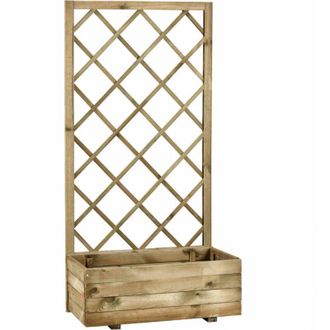 Generico Jardinera Con Rejilla Malika 43x80xh180 Cm