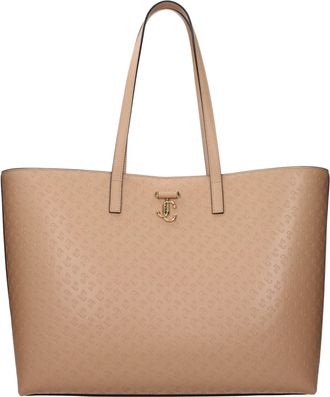 Jimmy Choo London Brown Leather Shoulder Womens Bag