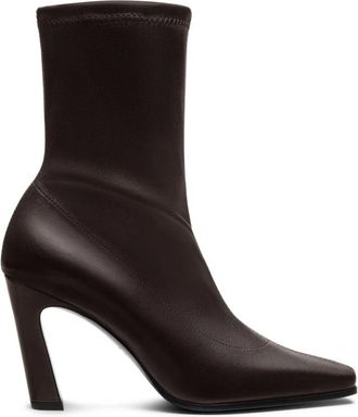 Stuart Weitzman Stassi Stretch Bootie 85 - - Shoes - Donna - Marrone - 38 EU