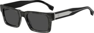 HUGO BOSS Accessoires, Heren, Grijs, ONE Size, 1855/S Zonnebril