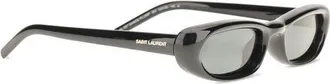 Saint Laurent Womens Black Acetate Sunglasses