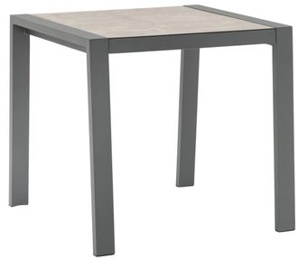 LLR Collection Hochwertiger Outdoor Esstisch Pilatus 90 x 90 cm