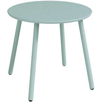 Vente-Unique Tavolo supplementare da giardino in Metallo Verde acqua - MIRMANDE