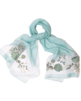 Saachi Saachi Floral Embroidered Scarf