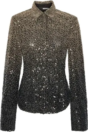 Rotate Sequin-Embellished Shirt - Multicolor