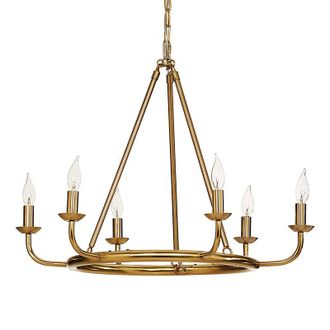 Ballard Designs Leigh 6-Light Chandelier - Ballard Designs