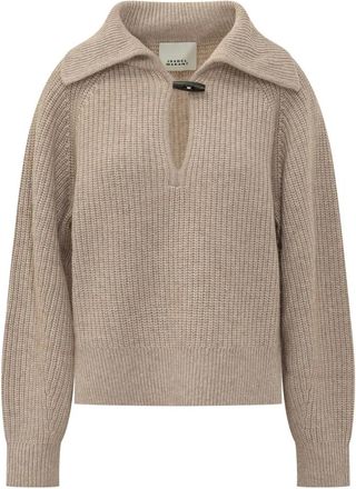 Isabel Marant Dames, Truien, Beige, Maat: M