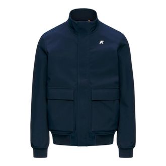 K-Way Herve Bonded Jacket - Heren - Jassen - Blauw - Maat: M Fleece