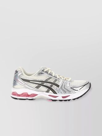 Asics mesh upper rubber sole sneakers
